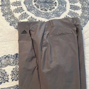 Gray golf pants